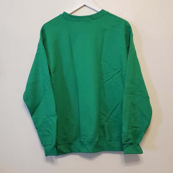 TStars unisex Meeowee Christmas Sweatshirt- green - Picture 6 of 7